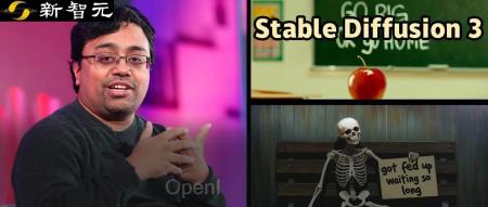Stable Diffusion 3深夜横空出世！模型与Sora同架构，也能「理解」物理世界（staff读音发音）